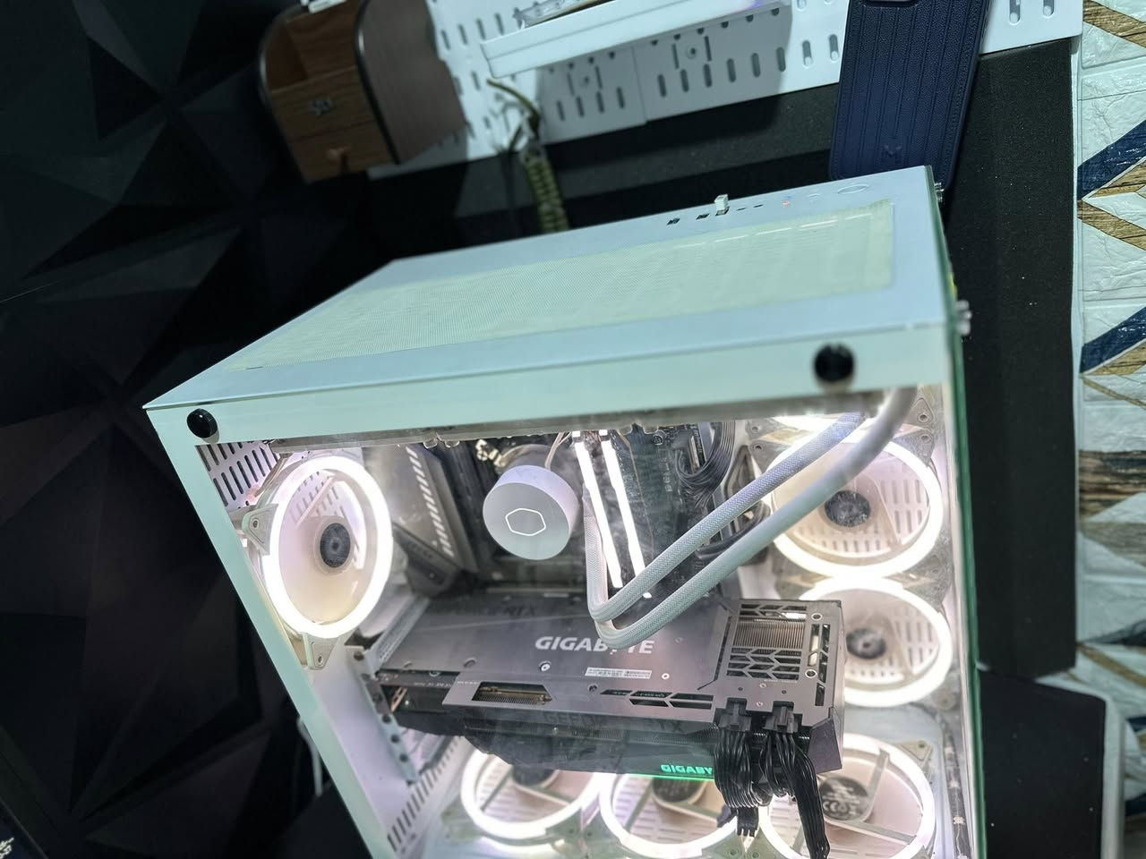 بيسي قيمنق حرارة جيده قطع نضيفه حيل البيسي ما شالله شكل واداء الي مهتم يتواصل خاص:Cpu
i7-11700k
Gpu: Gigabyte 308010GB
Motherboard: msi Z590 wifi
 Ram: 16GB corsair
Storage: 2TB HDD
Storage 500 M.2
Power Supply 700w
Liquid cooling L360

التجميعه قويه جدا تشغل 2k
توصل حتى 4k

كيس ابيض ما تعاني من اي مشكله
شرط الفحص !!!!

السعر مليون و 400 الف وبيها مجال
السعر مليون و 400 الف وبيها مجال

مكاني/ البصره الي الخصيب مهيجران قرب ماكولات خالو

توصيل محافظات تدفع عربون 25 غيرها لا تتعب روحك و تتعبني وياك

للتواصل واتساب 

***********
***********

اذا اتصال رصيد
***********
