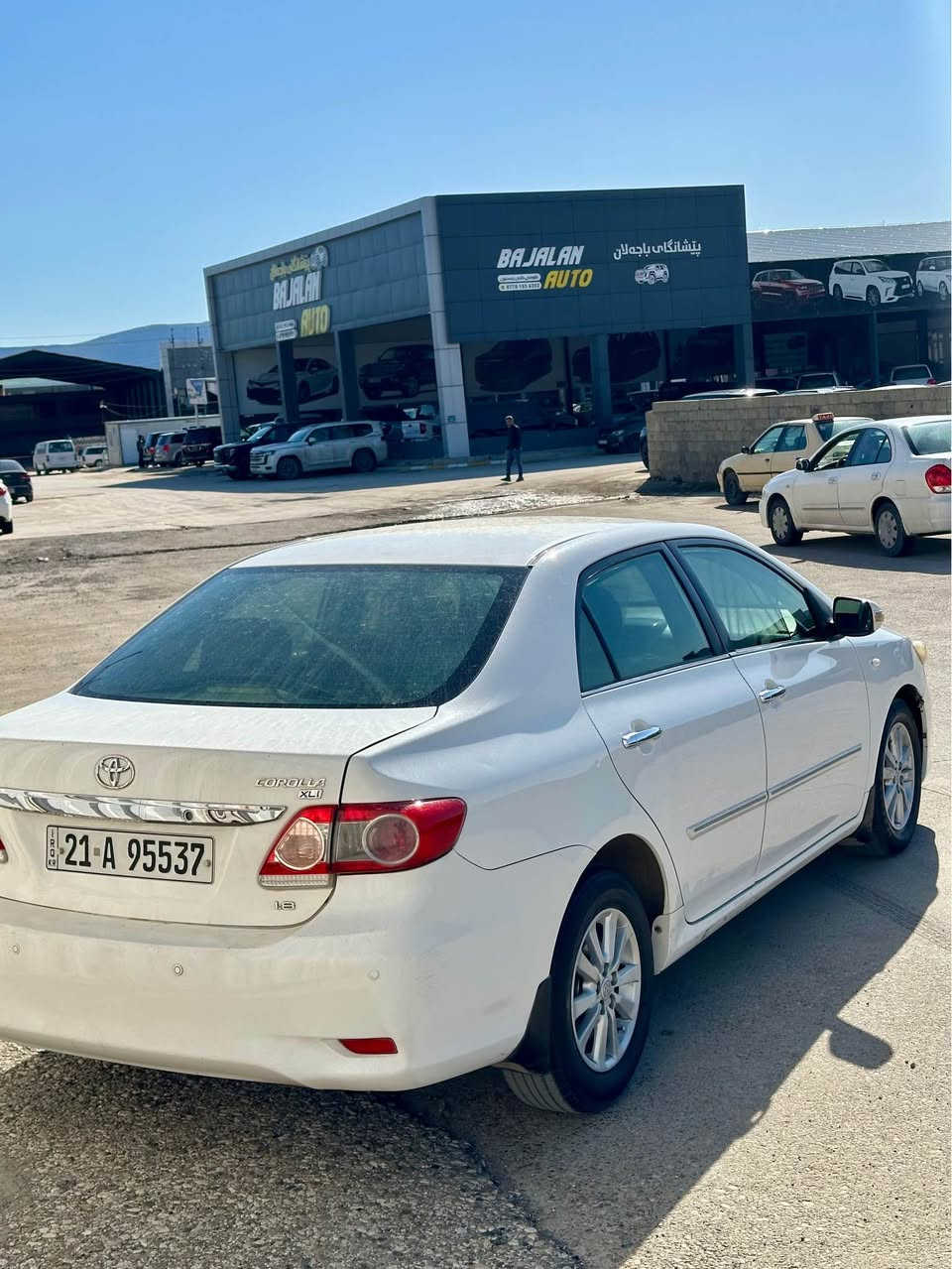 تۆیۆتا کرۆلا ٢٠١١ xli 
بیلاد مەکینە گەورە گیرو مەکینەی نەکراوەتەوە 
مواسەفات ناو فۆرمیکا ٤ جام کارەبا ئاوێنە کارەبا لایت بەرزو نزم ئەکا 
سەنەوی تازەیە 
سەیارەکە سۆنەریم داناوە ئەو پەلە کارتەی هەیە بی ناوگرتن سەیارەکە زۆر جوان و ماڵی دۆستە 
سعریشی 118 گەڵاو مەجالێکی زۆر کەم7725342724 شمشمل, السليمانية


**إذا كنت صاحب هذا الإعلان وتريد حذفه لأي سبب، رجاءا أرسل رسالة إلى الدعم الفني**