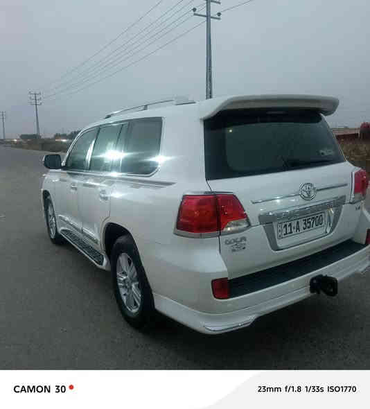 لاند كروز ٢٠١٣مكينه كير ممفتوحات علشركه ماشيه ١٤٠ سيارة بيه تبديل قطعتين اصليات باب وجاملغ امامي بدون دواخل بريم اصل السعر 318,,,,,***********,,,,***********
