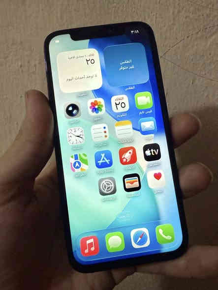 ايفون 12 برو ذاكره 128 بطاريه 100 جهاز نضيف كله شغال مبدل شاشه اصليه بصمه شغاله سعر 250 الف مكاني بغداد ***********
