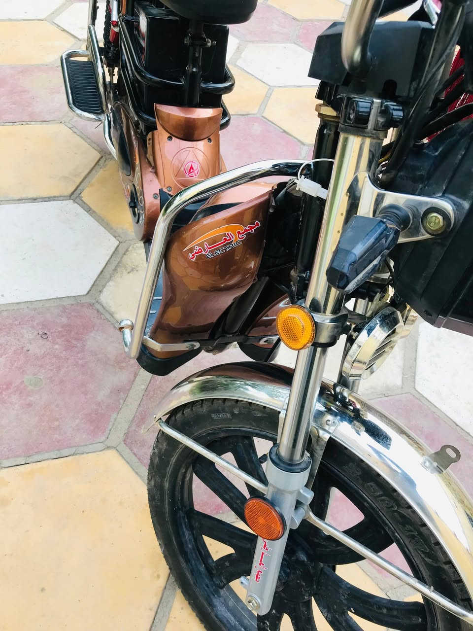 للبيع دراجه شحن مجمع العارضي الحجم الكبير 
بصمه تشغيل عن بعد 
الدراجه نضيفه مادخله تصليح
للاستفسار المراسله او الاتصال على رقم ***********
