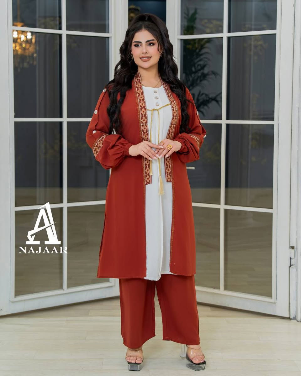 طقم كامل 💕
خليج مميزه بمناسبتج واطلالتج ويانا متوفر جميع القياسات الخاصه والعاديه متوفر 💕 قيسي القطعة قبل دفع المبلغ للمندوب ✅استرجاع القطعة في حال اختلاف الموديل  توصيل مجاني
 وسريع خلال 18 ساعه فقط 🚚
للحجز خاص أو واتساب ***********
