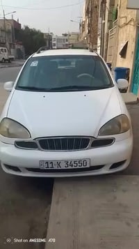 السيارة نوع:دايو ريزو موديل 2001 سيارة 7راكب سنويه جديده ورقم جديد 077...