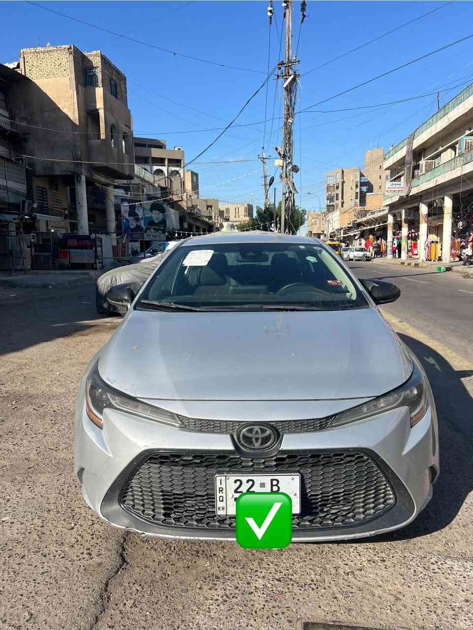 ‏سلام عليكم كورولا للبيع موديل 20 سيارة جاهزه من  كل النواقص جديدة عنوان بغداد شارع حيفا السعر 145أربيل الجديد السيارة باسمنا تحويل ثاني يوم رقم التلفون ￼ ***********
