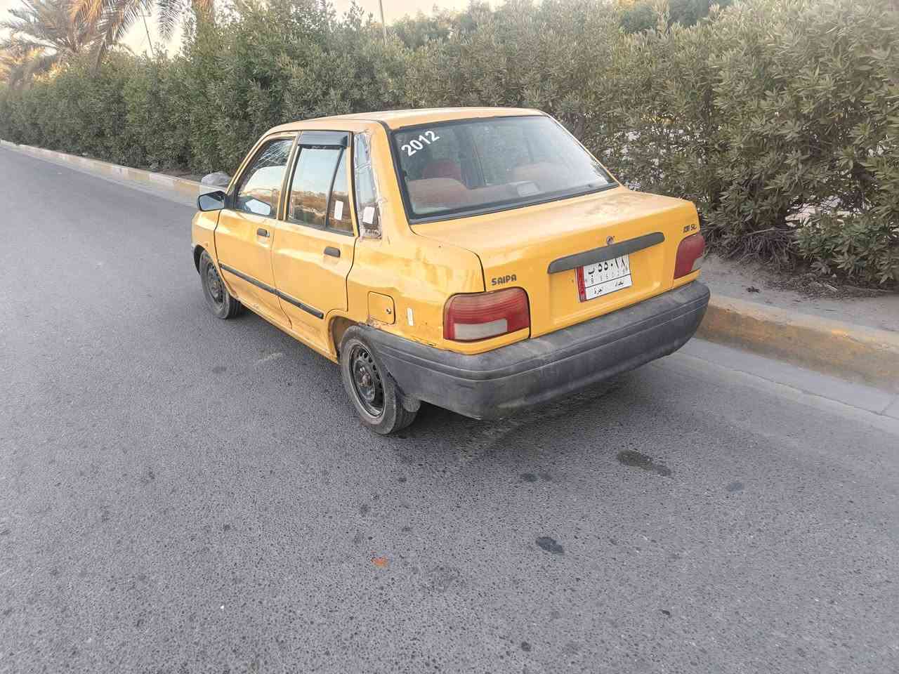 سلام عليكم سايبه موديل 2012 رقم بغداد الماني سنويه لل 27 مكينه وكير جدد حداديه تخم تاير كهربائيّة السعر 10.   المكان نجف.  ***********
