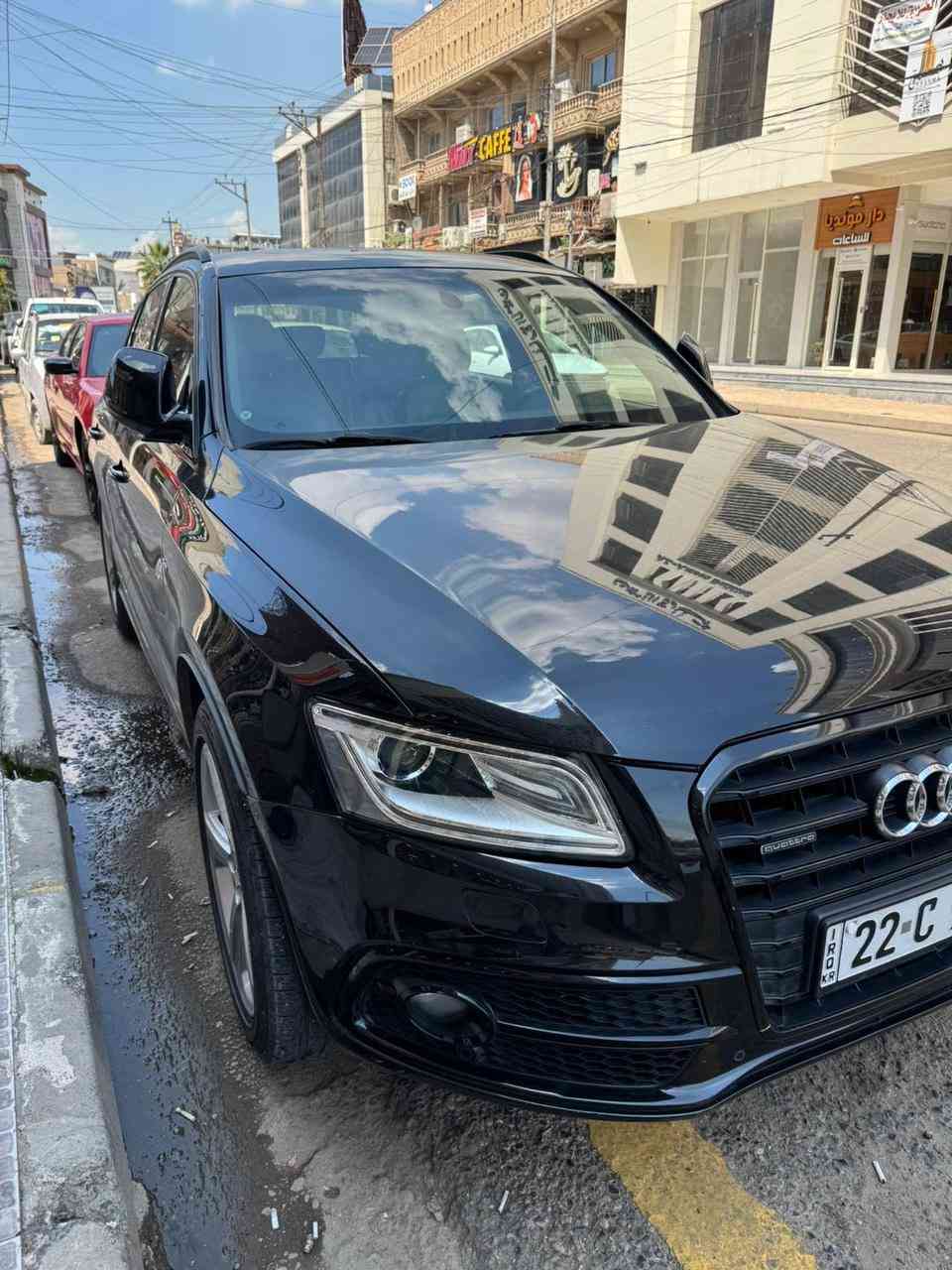 للبيع  اودي Q5 s_line 2017 فول فول 1/1

كفاله عامة من ضرر وصبغ والتعديل  والكير والمحرك

وضع شركة ماشية 80 
 حساسات 
ردارات 
كشن كهرب 
تشغيل عن بعد بصمة
دشبول طيارة احمر 
تحكات فول اوبشن 
انارة داخلية 
صندوق شفط 
كشن حار بارد 
ستيرن هيتر 
نقطه عمياء 
بانوراما  طكتين 
وبعد ومواصفات هواي ……
مكان موصل
السيارة جااااهزة من كلشي   دينار مابيها مصرف
السعر 155  وبيها مجال   
***********
