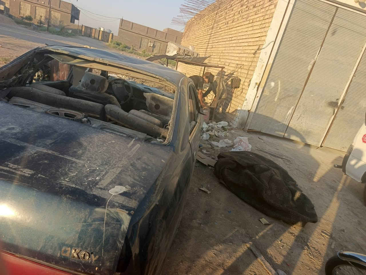 السلام عليكم سياره بطه مقلوبه للبيع شفيتها بس على هاي الصفحه البقايا جير ومكينه جديدات السعر 14 وبيها مجال مكان بابل القاسم, ***********
