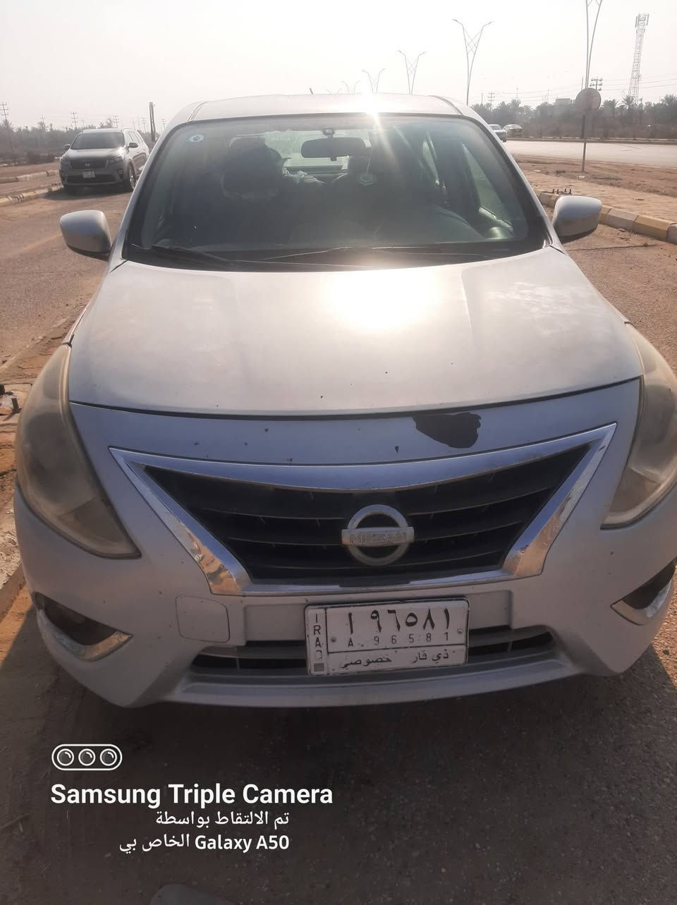 السلام عليكم
نيسان فيرسا 2018 

السعر 82 وبيها مجال 

سياره حلوه واحلى من الصور كير مكينه مكفولات كفاله عامه كامله من كلشي برغي مذب عليها 
بيها فقط جاملغ وبنيد بدون دواخل السياره جاهزه 
مواصفاتها معروفه باسمي تحويل ثاني يوم 

رقم ذي قار مكاني ناصريه مركز 
***********
