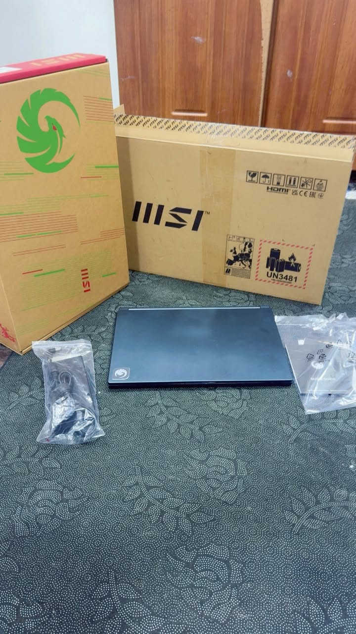 🔥 للبيع MSI Delta 15 A5EFK بحالة ممتازة جدًا 🔥
جهاز قوي جدًا للألعاب، المونتاج، التصميم والبرامج الثقيلة، بحالة شبه جديدة واستخدام قليل جدًا.

📌 المواصفات:

✅ الموديل: MSI Delta 15 A5EFK  

✅ المعالج: AMD Ryzen 7 5800H  

✅ الرام: 16GB DDR4 (8GB×2 Dual Channel)  

✅ كارت الشاشة: AMD Radeon RX6700M 10GB GDDR6  

✅ التخزين: SSD 1TB  

✅ الشاشة: 15.6 FHD IPS Anti-Glare  

✅ معدل التحديث: 240Hz  

✅ Windows 11 أصلي

📌 حالة الجهاز:

✅ استخدام قليل جدًا  

✅ البطارية ممتازة  

✅ الشاحن الأصلي موجود  

✅ الكارتون الأصلي موجود  

✅ جميع الأغلفة الأصلية موجودة  

✅ بدون مشاكل أو أعطال  

✅ جاهز للاستخدام مباشرة

📌 مناسب لـ:

🎮 الألعاب الحديثة  

🎬 Premiere / After Effects / مونتاج  

🎨 Photoshop / Illustrator / تصميم  

💻 برامج هندسية وأعمال ثقيلة

💰 السعر: مليون دينار 

📍 الموقع: بغداد للاتصال ***********
