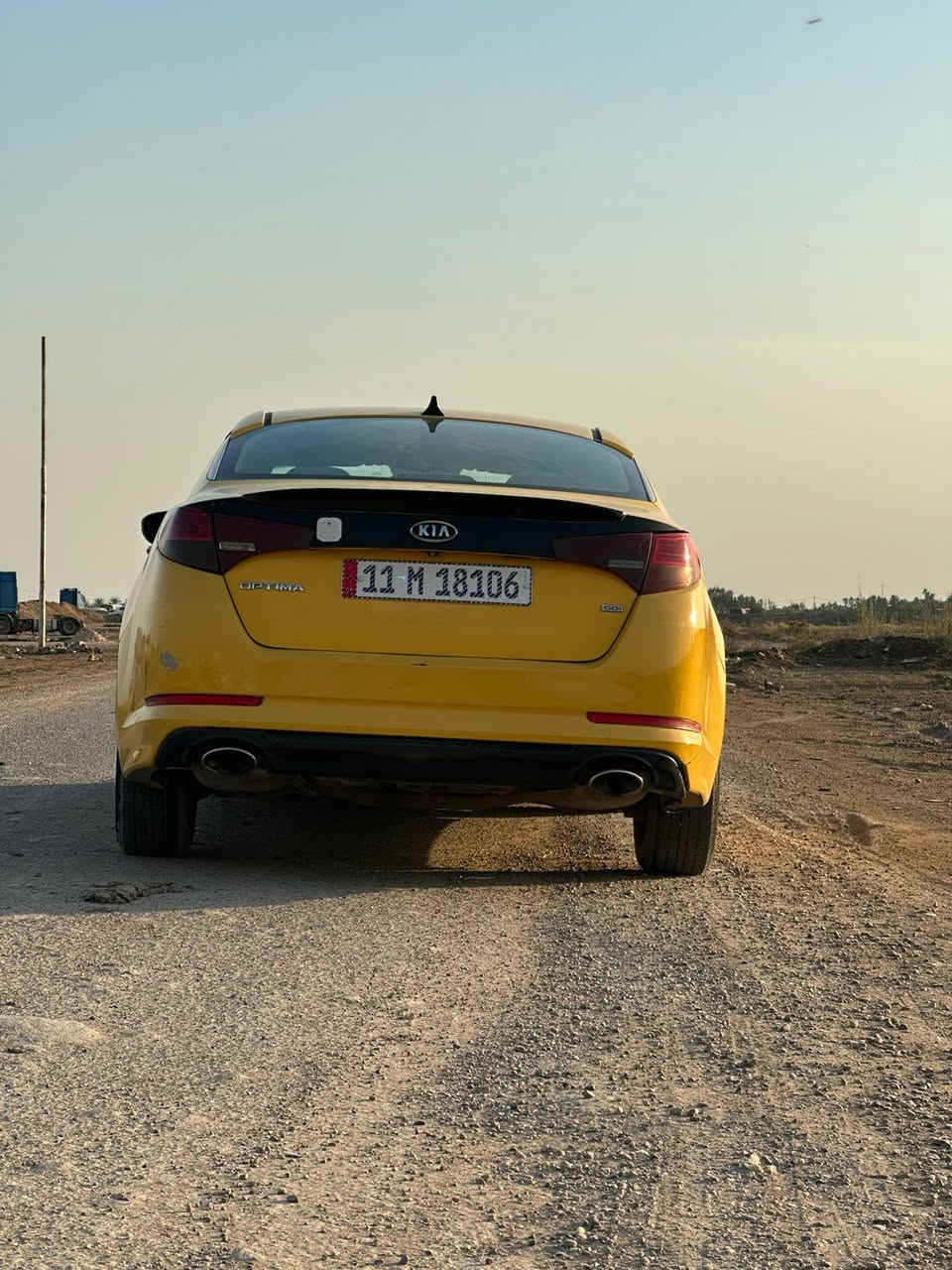 السلام عليكم 
KIA OPTIMA || كيا اوبتيما
موديل 2013

مكينه 2400 GDI✈️

كير AT 

مواصفات معروفه 

تحكم ستيرن اربع جهات 

مقعد السائق كهرباء 

اشاير بالمري 

كامره وشاشه لمس ابلاديه 

تبريد ثلج 🥶

السياره على حادث امريكا موجوده صور الحادث واالسونار

مكفوله حوض شواصي لغود كير مكينه
نقصها صدر امامي
تحويل مباشر ( بأسمي ) عليها غرامه ينزل من سعرها 

سعر 100وبيها مجال

مكان بغداد الدوره 

هـ *********** واتساب فقط

