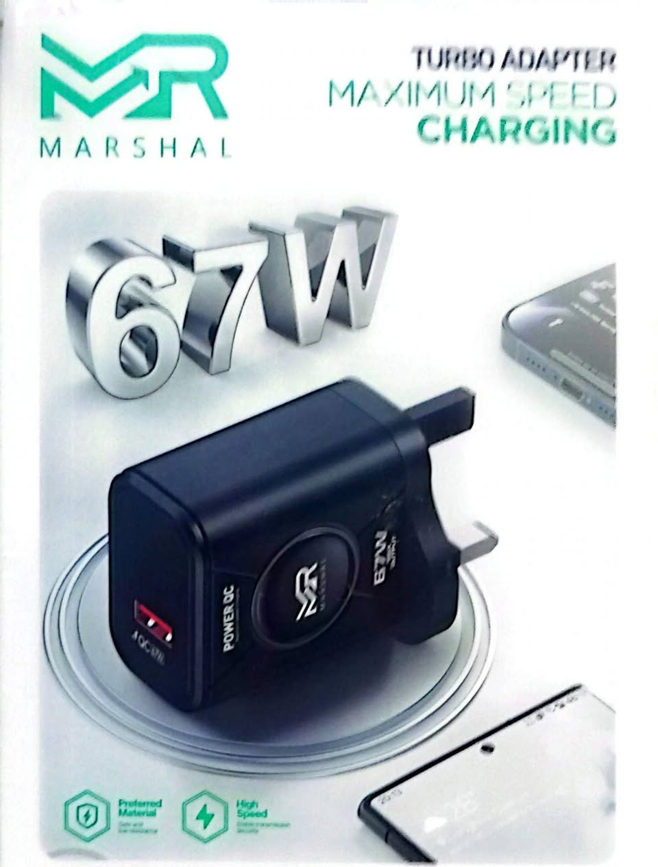 شاحنة تايب سي شركة مارشال العالمية
تدعم الشحن السريع جدآ 67 واط حقيقي علامة ضوئية براس الشاحنة شحن تيربو يعني اقوى و اسرع شحن تنطي للجهاز 
بعرض خاص 17 الف دينار فقط واصل جميع المحافظات 
للحجز خاص او وتساب
***********
