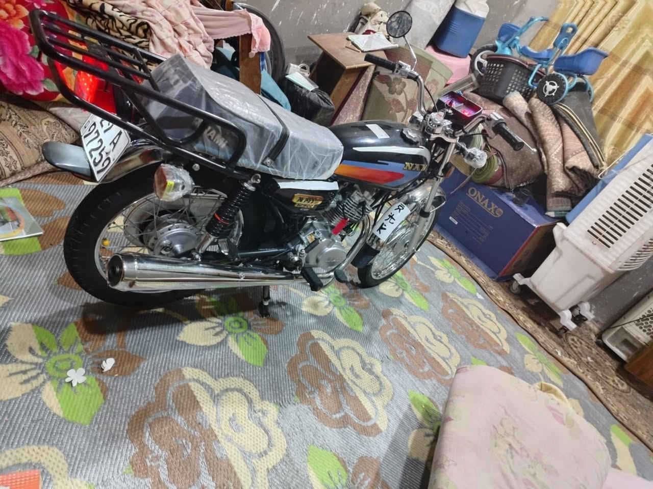 سلام عليكم دراجه تعمير الشاصي الفين 11 رقم واسط تحويل ثاني يوم تعميره كله جديد توه معمره ليريد الدراجه يتصل *********** وموجود خاص
