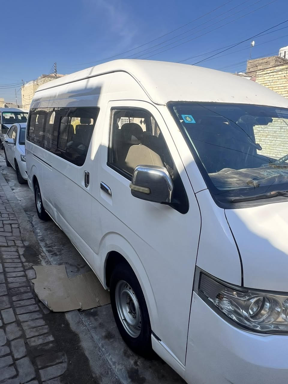 هاير 2016 مكفوله ماعده معمر دواير خياسات
تخم تاير جديد 
منضومه غاز 
كشنات قلاب مال كوستر 
تبريد شغال وره وكدام 
مكينه لاتبخير لاتنقيص 
مدوشمه كامله 
مصفره غرامات وهيئه 
رقم نكليزي بغداد باسمي تحويل ثاني يوم 
السياره بقوه رب العالمين جاهزه من كلشي كبل للشارع 
مكان السياره بغداد نهايه حي اور (حي الكوفه) السعر 135 وبيها مجال 
السنويه تسقط 2028 شهر 12
هزه جديده 
الاستفسار الاتصال على الرقم ***********
