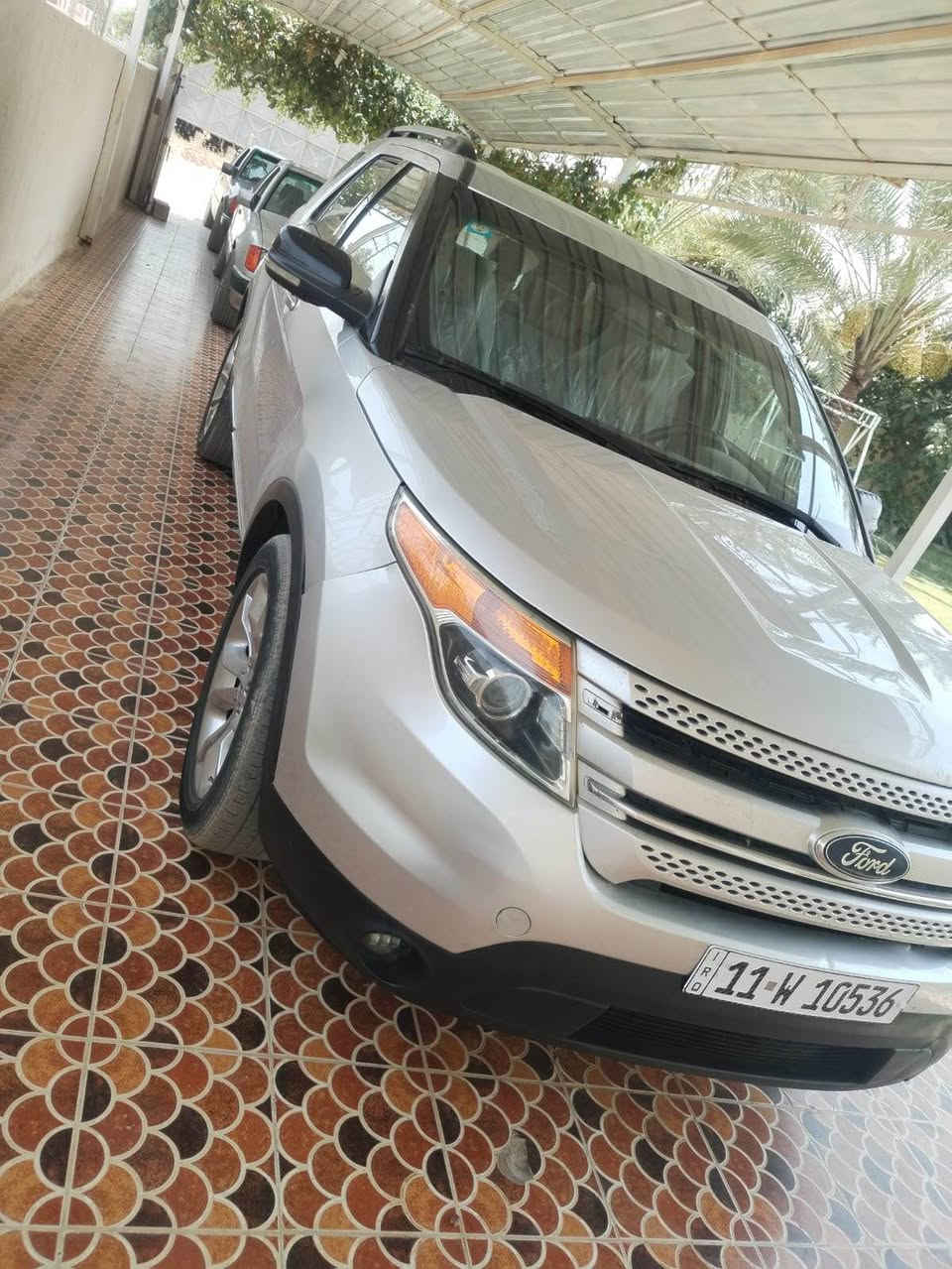 اريد مراوس بنيسان باترول 

فورد اكسبلورر 2013
فول مواصفات
محرك 3500 سي سي 6 سلندر
سويج عادي (مو بصمة)
كير أوتوماتيك
دبل
داخلية جلد
شاشة + كاميرا
فتحة سقف
تبريد وتدفئة مقاعد
حساسات
باب خلفي كهربائي
السيارة نظيفة جداً

قطعة صبغ وحدة فقط
جام لغ أمامي يسار

المحرك والكير والشاصي بحالة ممتازة

للاستفسار
*********** سامراء, صلاح الدين
