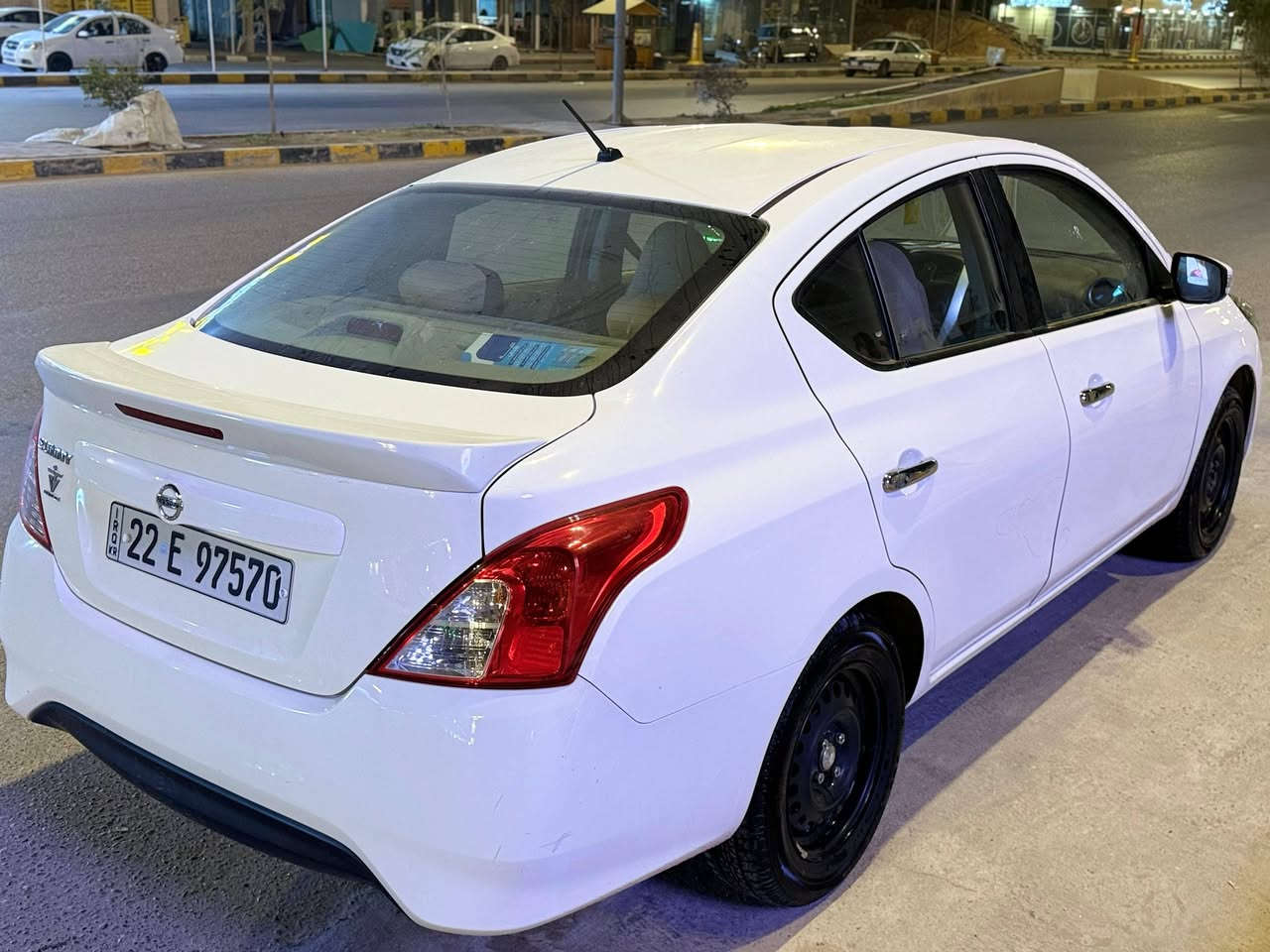 نيسان صني موديل 2024
رقم أربيل دولي بأسم شركة وكالة تحويل موجود 
سنوية لل٢٠٢٩
ماشية 22
شاشة حساسات تحكم استيرن 
يدات نيكل سبايدر 
داخل بيجي
جامات اربعة كهربائية 
فان تبريد خلفي 
محرك كير كفالة على وضع الشركة 
حدادية كفالة عالزيرو 
تبريد & تدفئة 
السيارة كفالة عامة من الصبغ والتبدبل والحالوب 
فقط بارد مقدار شبر بالباب الخلفي 
سونارها موجود 
مكانها النجف للإستفسار الإتصال على الرقم 
***********
بي واتساب موجود
