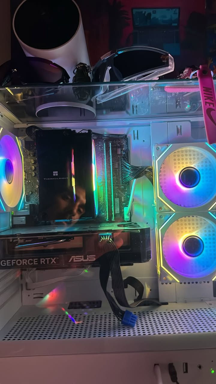 Ci5 جيل 14
رامات 16gb

Ddr4 3200

باور سبلاي 700 w

Hard ssd m.2 1 t
 
ولمبرد Fan  cbu  deepcool AG 400

Rtx 5060ti 16

‭٠٧٧٧ ٩٩٠ ٢٧٦٨‬
