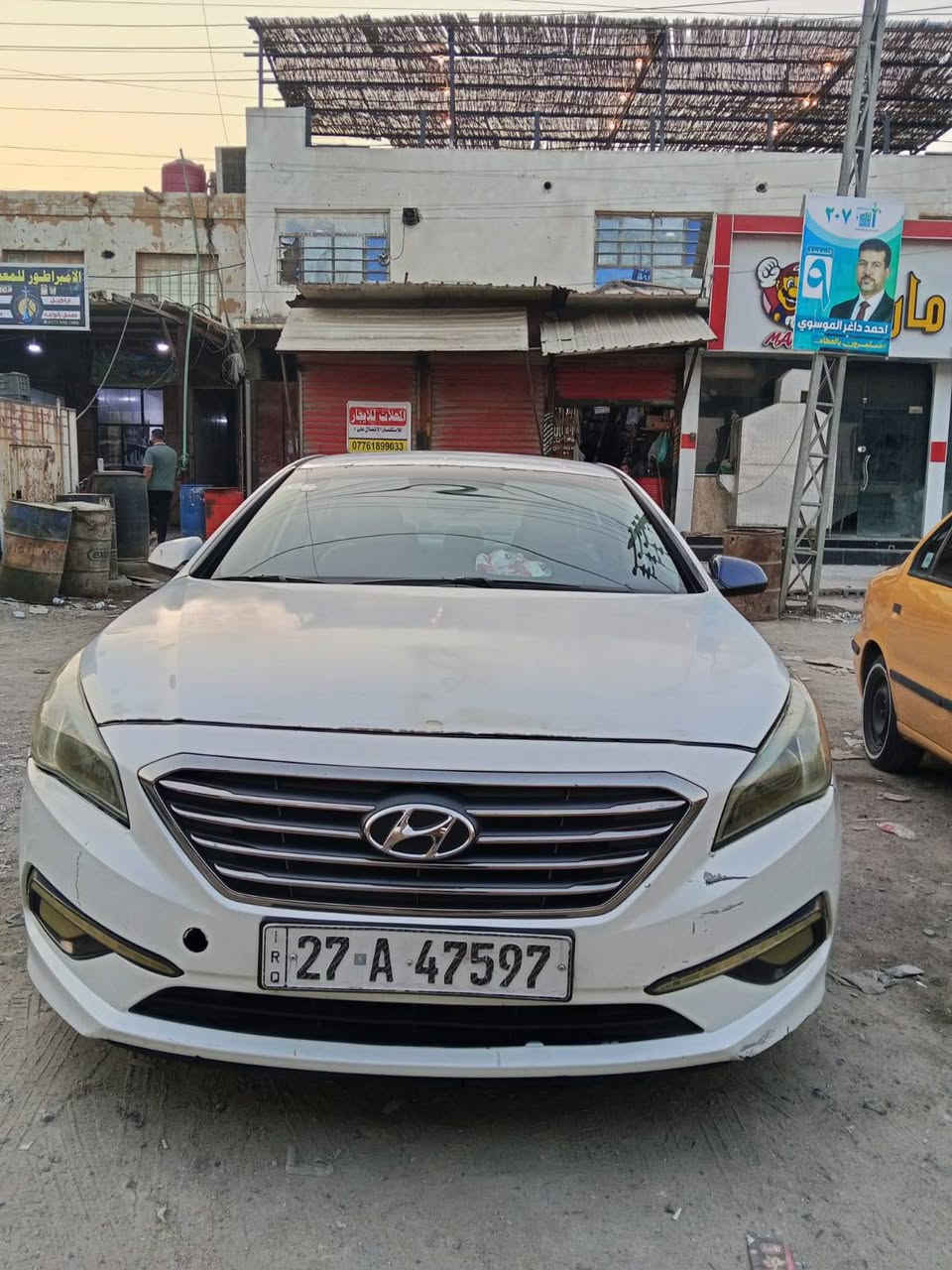 سلام وعليكم من رخصت الادمن هونداي سوناته وارد امريكي مديل 2015 رقم دولي بصره سنويه ل 2029 تنتهي بسمي مداور مكينه  2400مفتوحه بيهه جاملغ وبنيد بامريكا وبالعراق بيه بارد بالصندوق وبيهه صبغ الربع  مال البيبان  جهت اليمين مكينه وكير خيرمن الله كهربياته كليته شغاله غرفته بالجيس تبريد شغال مكانالسياره بصره كرمت علي اللطيف قرب جسر الحشدالسعر 115 تريد تستفسر اكثر اتصل وبالخدمه رقم *********** انه مكلف بالنشر البصرة, العراق
