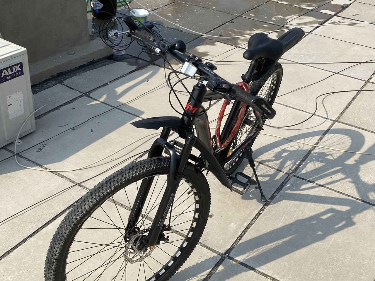 السلام عليكم
دراجة ماركة SUMA حجم 27.5 
بريكات امامي خلفي دسكات 
كير امامي 3 نمر 
كير خلفي 7 نمر 
نظافة 90‎%‎ 
مشتريها قبل 6 شهور 200 الف 
عارضها 150 الف 
وياها كشن طبي تلبيس 
سلسله قفل
ممصلح بيها اي شي و لا مبدل بيها اي شي


**إذا كنت صاحب هذا الإعلان وتريد حذفه لأي سبب، رجاءا أرسل رسالة إلى الدعم الفني**