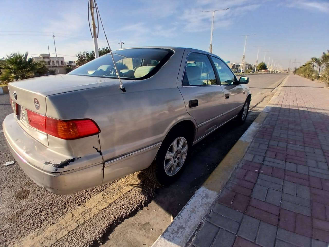 كامري خليجي موديل 2001 مكفوله من ضربه سياره جاهزه كير مكينه تبريد صدر مكفولات مصبوغه حزام رقم سليمانيه تحويل مباشر مكان الفلوجه السعر 70 رقم موبايل *********** ***********
