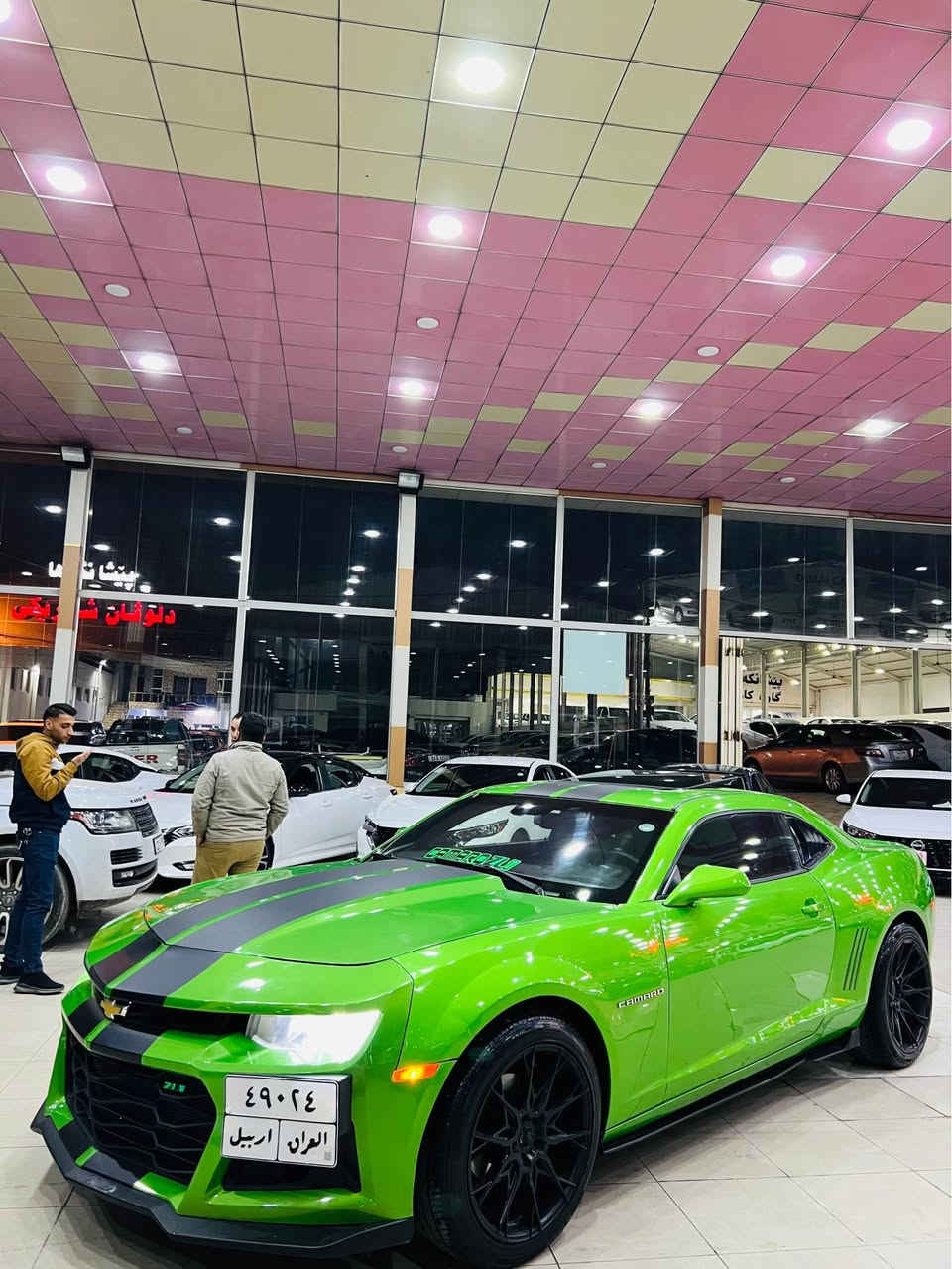 ￼كامارو
‏موديل2010
مكينا گير اكسن شرط 
‏ مواصفات فول فول فاتحة تحكم سترن 
‏سيارة أحلى من صورة 
سعر100$
‏عنوان دهوك 
***********☎️￼￼ Singapore
