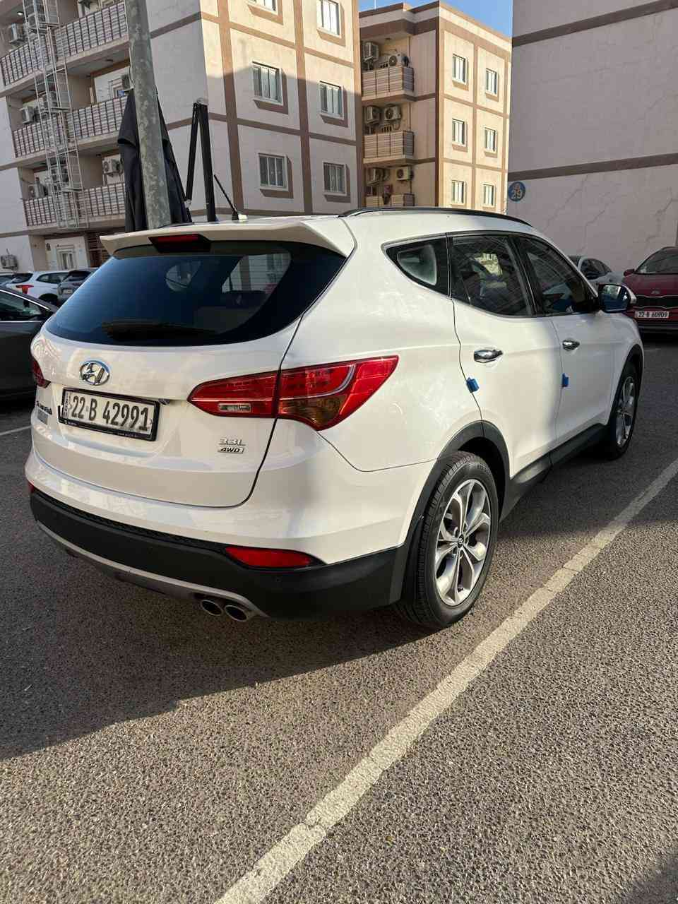 هيونداي سنتافي موديل ٢٠١٦ مكفولة ضربة وصبغ تلحيضات بسيطه، وكالة شركة القائم  خليجي ، فول ماعدا الفتحة ، نصب محرك استندر جديد بلاد  بالضمان ٦ سلندر حجم ٣٣٠٠ اقتصادي ماشيه ١٧٤ الف المفروض تصفر  ، جاهزة للاخير كلشي جديد بدون نقص او عطل ، السعر المطلوب بعد التخفيض ١٧٨ ورقة مجالها كلش بسيط لاتنزل هواي ولا تكتب بالتعليقات اتصال او خاص فقط الرسميات رقم شمالي ، سنوية ٢٧ تريد تحويل او وكالة راعيها بصرة عراقي  ، للتواصل *********** واتساب ، العنوان البصرة مجمع الامل رقم ١ للجادين فقط .تحياتي . ابو الخصيب, البصرة
