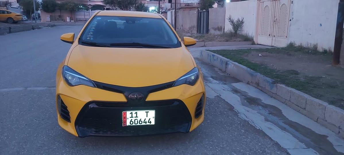 سلام عليكم كورلا للبيع موديل 2019 بيها جاملغ وبونيد طرف السكن وجاملغ الخلفي كذالك 3 قطع ضرر امريكا فقط سياره صبغ جديد رادار موجود نظام ايكو رقم جديد سنويه باسمنا  تريد وكالة تريد تحويل حاظر بيها دفتر بانزين بجم محدث se تخم تاير جديد سياره جاهزة على آخر حبايه السعر 142 وبيها مجال للطيبين مكاني كركوك 
هاتف / *********** /***********
