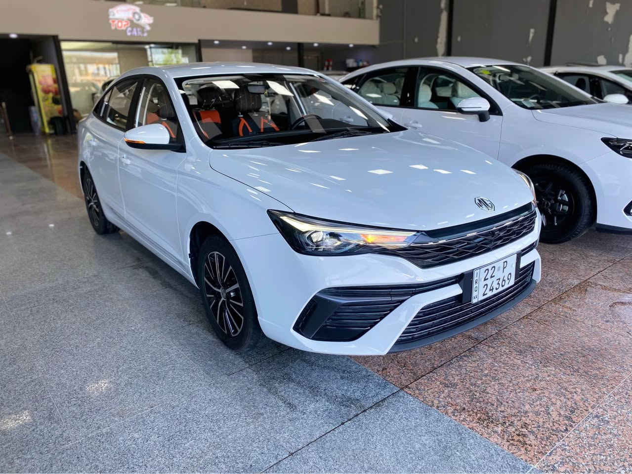 ئێم جی MG5 2025 .شكل نوێ 
تەنیا 8 هەزار کیلۆمەتر ڕۆیشتووە.
مواصفات کۆمفۆرت شکل نوێ بصمة شاشة.
ویل کڕۆم.ئۆتۆ هۆڵد.لایت لید و زینۆن.
سعر  119$🔥 ورقة.     مۆبایل   ***********   
عنوان أربيل معرض تۆپ کارس أربيل, العراق
