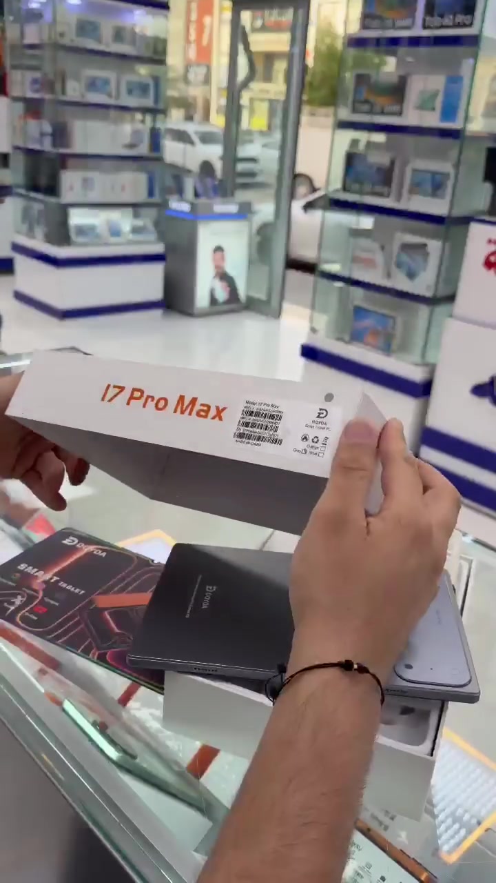 تابلت 17 برو ماكس (ايباد) 

🔺السعر 155 الف

⭕الشاشة 10.1 بوصة FHD 
⭕الذاكرة 24GB RAM
⭕التخزين 1TB ROM
⭕الكاميرا  13MP + 30MP
⭕نظام التشغيل Android 15.0
⭕المعالج MTK6991 ARM
⭕دعم الشبكة 5G
⭕البطارية 10000mAh
⭕لوحة المفاتيح عربي / إنكليزي
⭕الاتصال Wi-Fi, Bluetooth

🛑متوفر توصيل مجاني داخل النجف 

📍مكتب الخان

⭕اقساط-حوالات الكترونية-سحب بطايق-موبايلات-زين كاش-استنساخ-خطوط-ارصده

📌النجف الاشرف-خان المخضر-ركن شارع دوش-مقابل مدرسة صافي صفا 

8505 626 0780


**إذا كنت صاحب هذا الإعلان وتريد حذفه لأي سبب، رجاءا أرسل رسالة إلى الدعم الفني**
