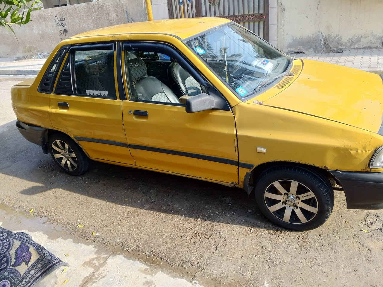 للبيع. سايبا موديل ٢٠١٣ (بسمي)
مكينه + كير / خير من الله شرط
كشنات جلد 
كهربائيات/ كلها شغله شرط
مصفره / هيئه / وغرامة 
سنويه (2027/ ومثل ما كلت السياره بسمي
 الشاصي لايمن مصلح فقط 
سياره جاهزه من كلشي صدرها نص عمر  
عنواني بغداد جسر ديالى قرب الزعفراني 
هاتف *********** السعر ٢٦$
