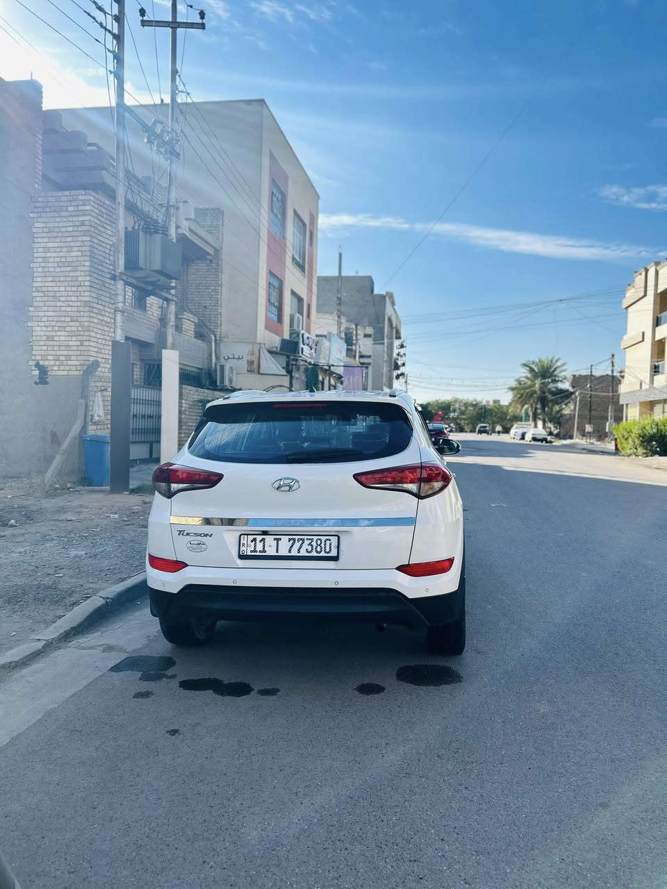 توسان خليجي موديل 18  ماشيه ١١٠ كيلو مترشخط باب خلفي وره سايق نصبغ كله الباب تخم تايرات تحكم ستيرن   جهتين مري شفط لد امامي ثلاث وضعيات قياده نورمال سبورت ايكو  سونار موجود للمنشور  رقم هاتف *********** غير متواجد على الفيس سعر سياره 182 بيها مجال
