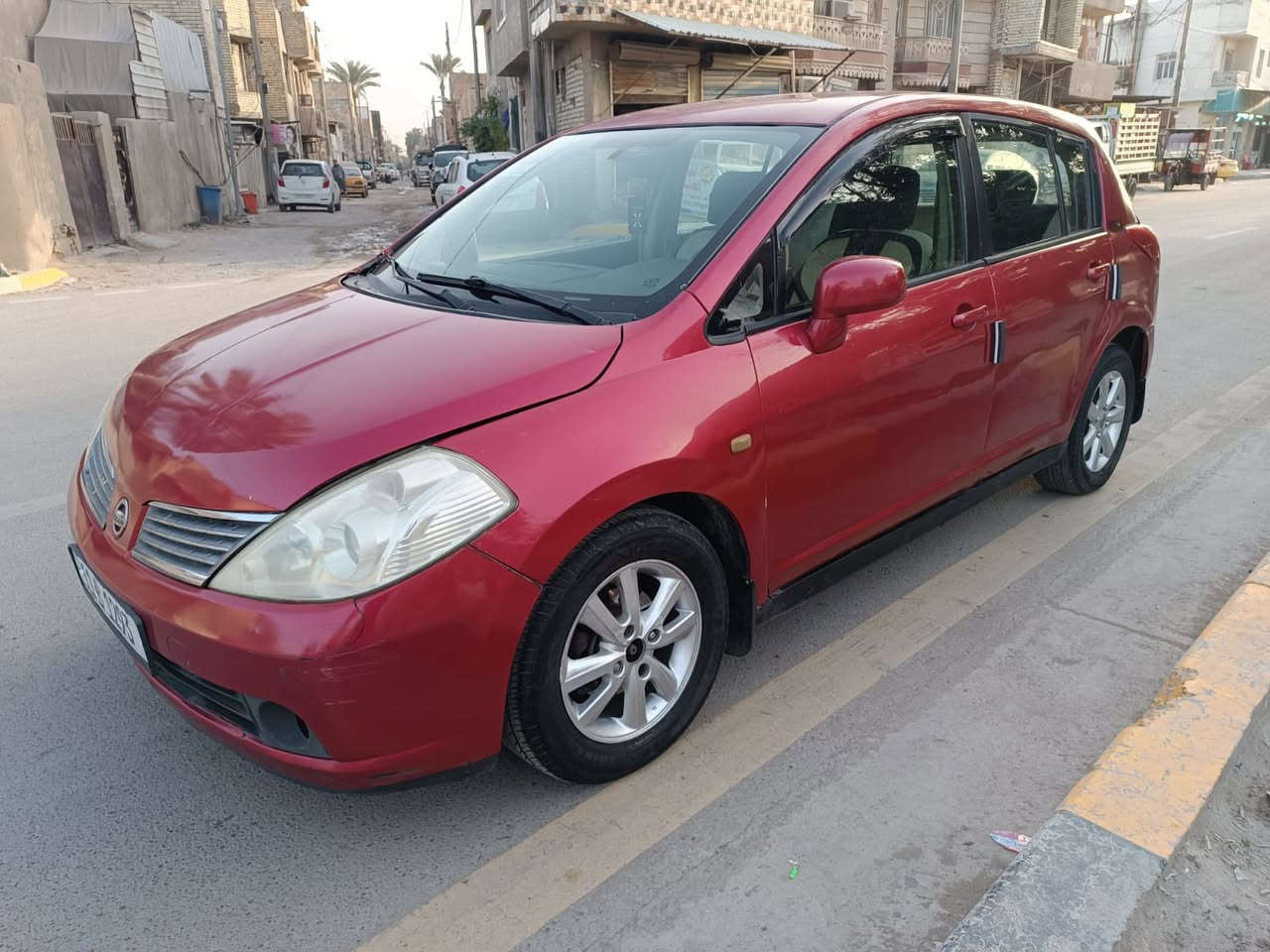 السلام عليكم نيسان تيدا موديل 2007 كير مكينة خير من الله جدد حدادية جديدة تخم تايرات الكهربائيات كله شغالة باتري جديد الغرفة حلوة نضيفة جديدة بلادية السيارة رقم بغداد انكليزي دولي مشروع وطني لل30 التبريد شغال ثلج والتدفئة شغالة السيارة سنتر لوك وشاشة وكامرة السيارة عضمتها حلوة نضيفة موس السيارة حلوة نضيفة جاهزة رقم مميز السعر 63 وبيها مجال المكان بغداد الحرية الرقم ***********
