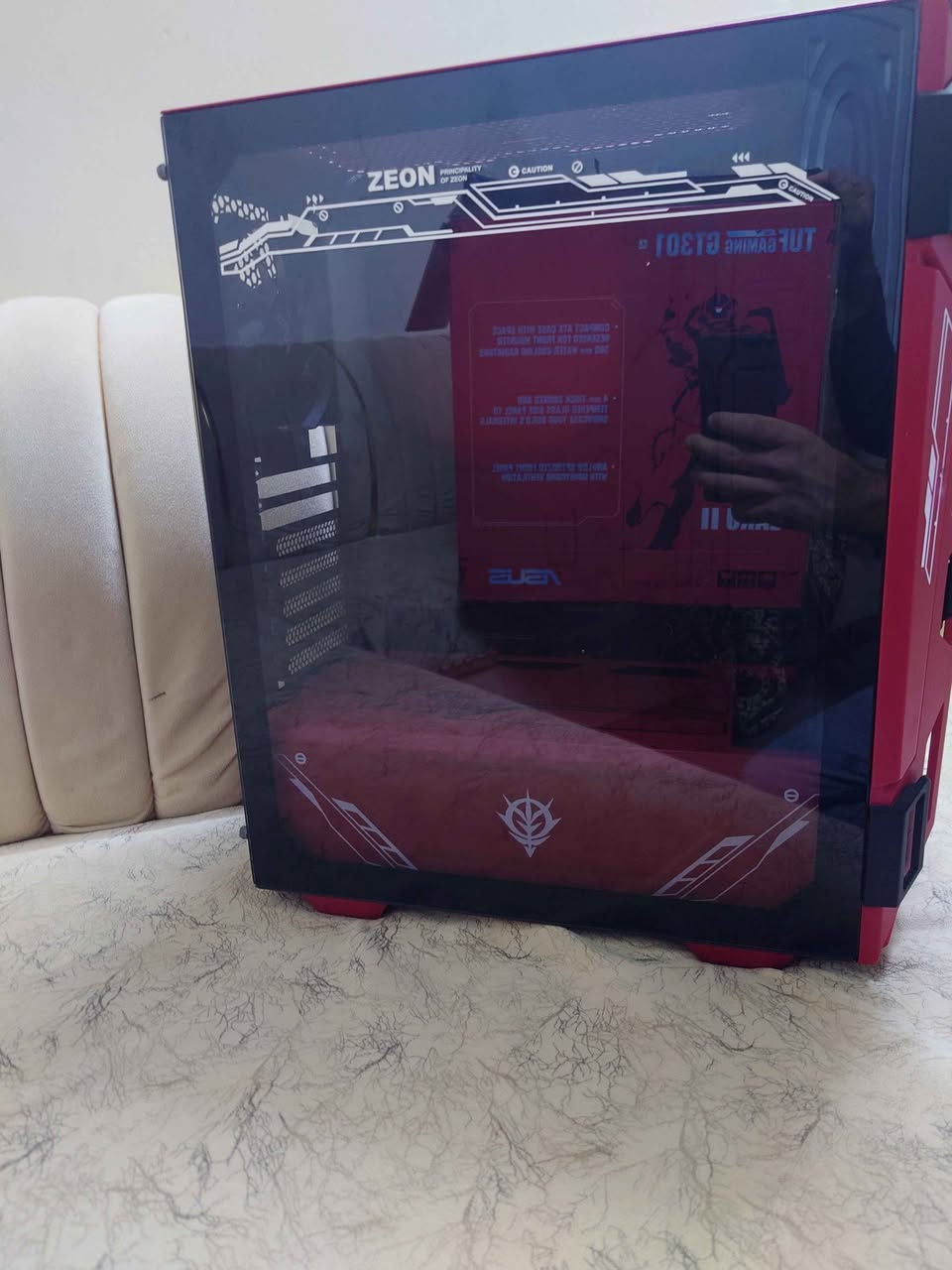 كيس اسوس تاف إصدار خاص من شخصيات گاندام 
يحتوي 4فانات اسوس مع ملحق ستاند سماعة على الكيس مع سبورت كارتشاشة من اسوس وبداخلها هب فانات مع تحكم rgb كركوك, العراق


**إذا كنت صاحب هذا الإعلان وتريد حذفه لأي سبب، رجاءا أرسل رسالة إلى الدعم الفني**