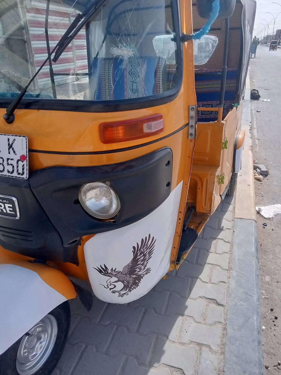 يالله....
تكتك موديل 21شهر5رقم وسنويه بيها ضربه بلغد اليسره وراجع بارد تكتك كبل لشارع تحويل ثاني يوم سعرها7ملاين وبيها مجال حك الجيه مكاني بغداد ابو اغريب بلحصوه 
***********واتساب
***********اتصال
