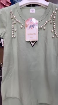 طقم بناتي • خامة درجة أولى • مقاسات ٢-٣-٤-٥