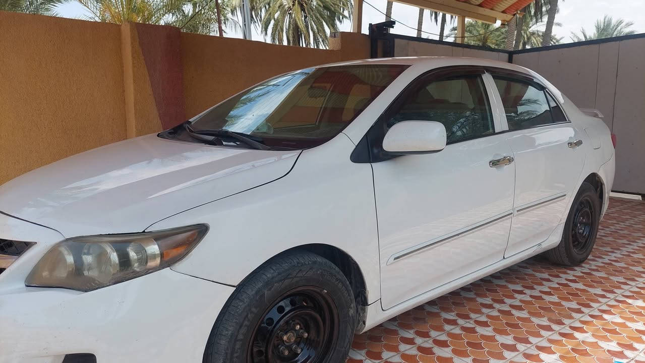 للبيع 
كورلا 2009 وارد امريكي 
بيه جامرلغ امامي وبنيد مبدلات
سيارة حلوة ونظيفة حدادية وتخم تاير ومحرك وكير بحالة ممتازة 
سيارة دينار متصرف عليها 
تحويل مباشر 
رقم بغداد 
مكانها ديالى الغالبية 
السعر ٨٩ وبيها مجال

***********

