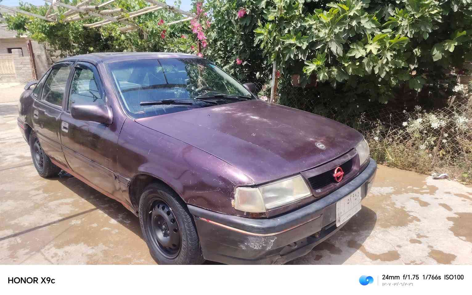 اوبل فكتره 18 مشروع وطني صاحبها بالموصل 
گير شرط 

محرك بي بدايت نفخ كلش قليل 

اربع تواير جدد + باتري جديد 

طخم جديد

قايش عريض المرغوب 

اناره كلها شغاله + كيلو متر شغال 

سياره بلا معجون ولا صبغ  فقط تصليح دوسات 

السعر 32 وبيها مجال بصيط //***********//***********
