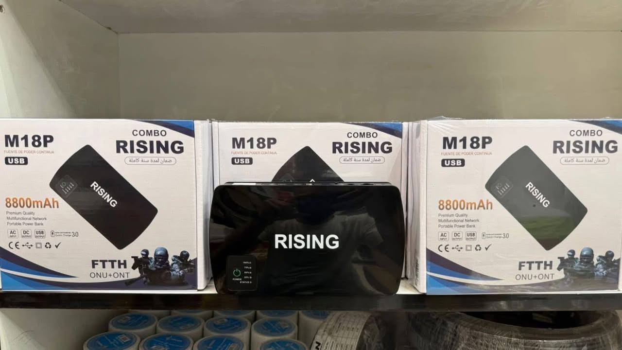 مكتب القوس التقني وفرلكم ups اصدار جديد وعرض جدا جدا جدا خاص ✅
🔥 UPS الاحترافي الأقوى للأبراج والضوئي 🔥

🔋 بطارية 8800mAh
⚡ مخارج POE 15V/24V + 12V + 9V + USB
💪 قدرة تشغيل 18W
🔒 حماية ذكية واستقرار كامل للشبكة
⏳ تشغيل مستمر عند انقطاع الكهرباء

🎯 الحل الأمثل لأصحاب المكاتب ووكلاء الأبراج ومزودي خدمة الإنترنت.

🚨 عرض خاص – القطع الأخيرة – لا تفوّت الفرصة 🚨
📞 ***********
