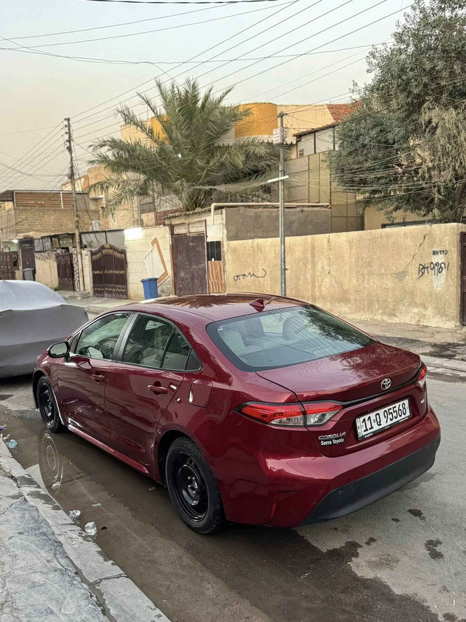 السلام عليكم
كورلا موديل 24
لون مميز ماروني 
وارد امريكي حادثه فقط دعاميه خلفيه 
بدون ايرباك كله سليم 
السيارة جاهزه 
كير مكينة حدادية تبريد كله جاهز وضع شركة جديد
مكينة كير كفالة برغي ما مفتوح 
مكينة 2000
السيارة جاهزة 
تخم تاير جديد
مدوشمة دوشمة عامه 
رقم بغداد الجديد الانكليزي باسمي 
تحويل ثاني يوم
مكان بغداد
السعر 168 بيه مجال بسيط
رقمي متوفر واتساب 
***********
