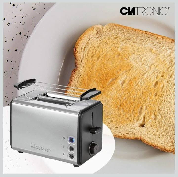 جهاز تحميص الخبز Clatronic TA 3620. 
الطاقة: 750-850 واط.
المميزات: هيكل من الفولاذ المقاوم للصدأ، فتحتان للتحميص، وظيفة إزالة الجليد وإعادة التسخين.
الملحقات: يحتوي على درج قابل للإزالة لفتات الخبز وملحق لتسخين الخبز.
التحكم: ترموستات قابل للتعديل بشكل مستمر.

سعر المنتج 45 الف دينار فقط.


**إذا كنت صاحب هذا الإعلان وتريد حذفه لأي سبب، رجاءا أرسل رسالة إلى الدعم الفني**