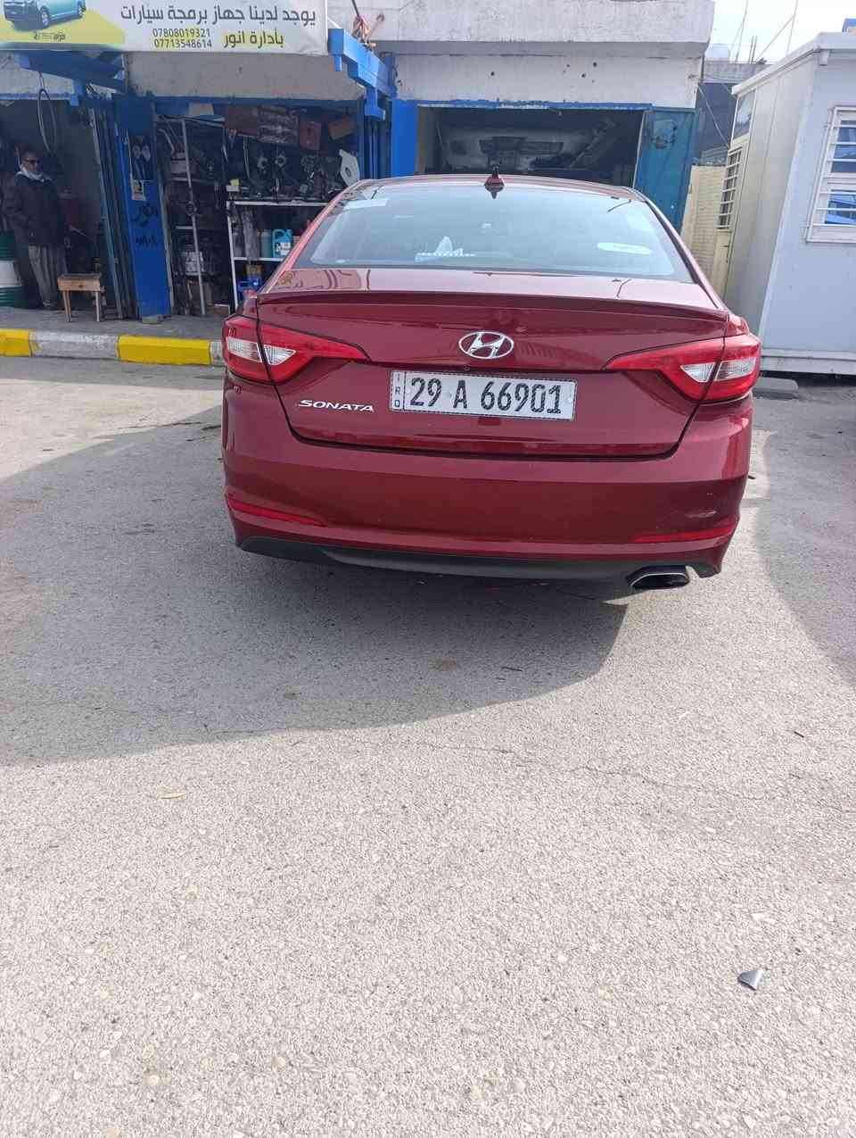 اسلام عليكم هونداي سوناتا للبيع موديل 2016
كلين تايتل ليبل واحد
بيها الهلالات الخلفيه فقط 
محرك 2400رقم واسط   بسمي 
  شاشه كبير 
نقطه عميه تبريد ثلج دتفئه 
صدر امامي خلفي جديد تخم
 تاير جديد سياره مال جناي
مكاني كوت 
سونار بل منشور 
السعر 128وبيها مجال قليل 
***********
