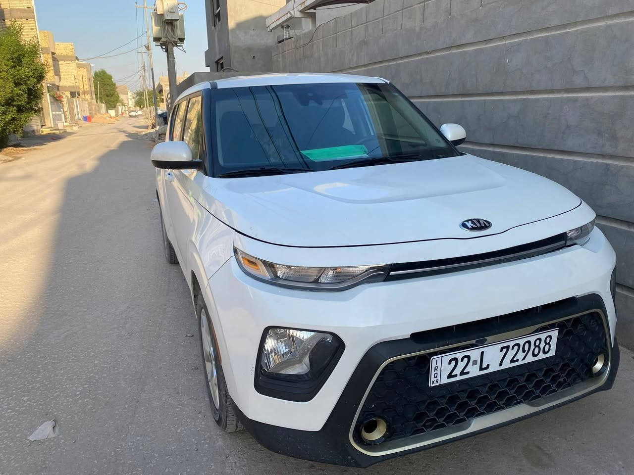 كيا صول موديل 21 محرك 2000 دوش رقم اربيل وكاله عامه حادثه موجود بالصور لا لغد ولا شاصي سياره خير من الله  فئة S رادار امامي خلفي كشن كهرباء 
سويج مو بصمه الكاعية جلد كشنات جيس سياره نضيفه مال بيت 
السعر 145 وبيه مجال سكني بابل حله حي الصحة 
هاتف ***********
