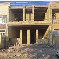 هيكل للبيع مساحته 85متر واجهه 8نزال 11 نقصه بس بيتونه وستاره العنوان ا...