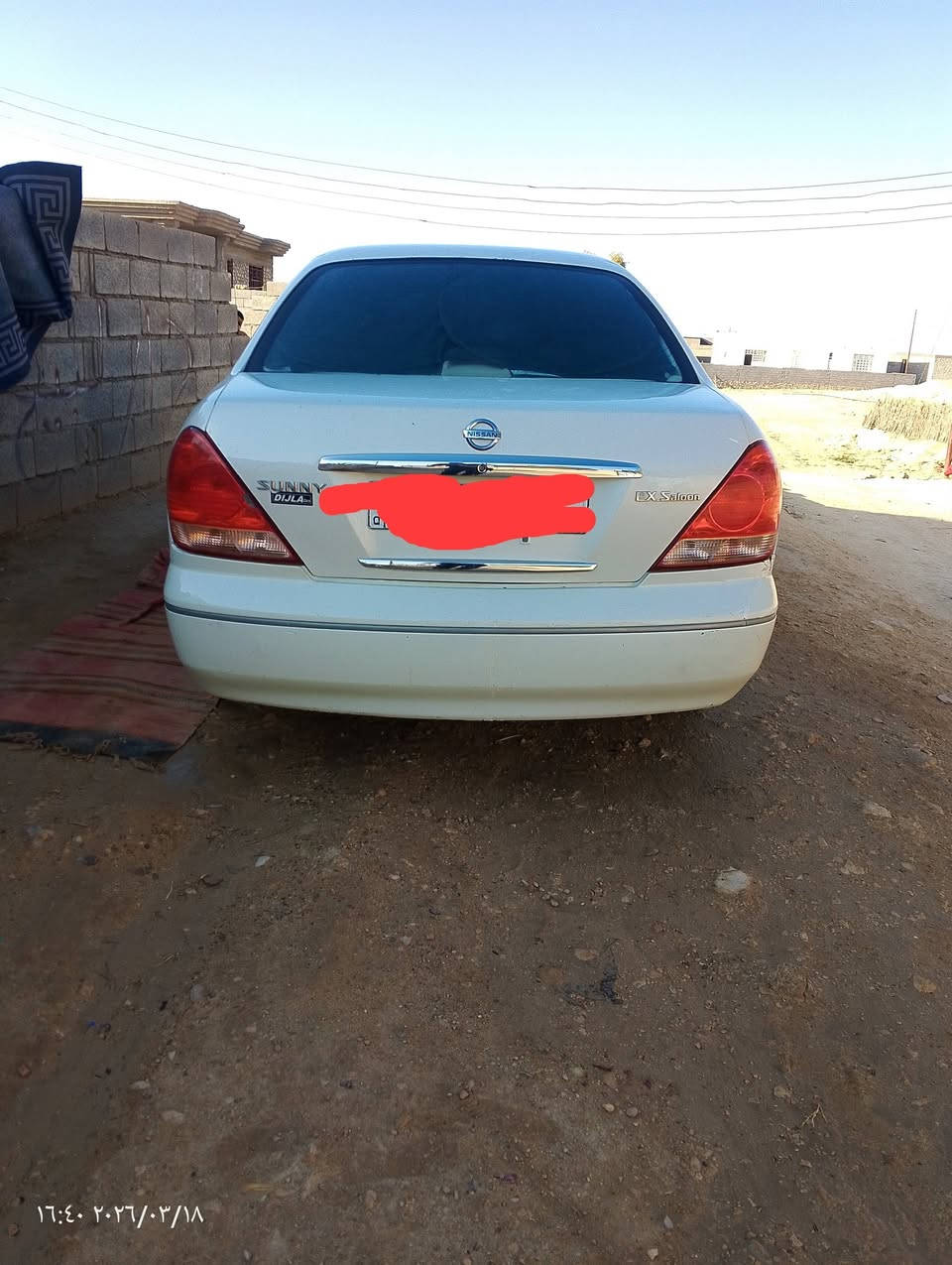 بسم الله وعلى بركة الله نيسان سني
خصوصي رقم دولي الجديد البيع 2009شرط تحويل 

سيارة جديدة الله شاهد داخل يخبل أرضية مفروشة جديدة 

سقفية كذلك سيارة تخبل تخم تاير جديد لاخياس ولاضربة 

محرك كير شرط لاتنقيص ولا تبخير جدد دوشة جديدة 

تبريد ثلج تدفئة كلها وضع شركة ملاحظة مراوس ترهم 

حسب القناعة مثلن سني موسسة تكسي بس تكون نضيفة 

يعني بيع او مراوس ماكو مشكلة شؤاصي بجم شركة 

موجود صور مال بجم شؤفو شكد شركة المكان الانبار قضاء 

حديثة الحي الرفاعي ***********.   
                              ***********اتصلو علا ارقام 
                                                      ضاهرة عدكم اسفل
                                   الشاشة الخاص مفتوح أدمن 
وافق وشكرا لك
