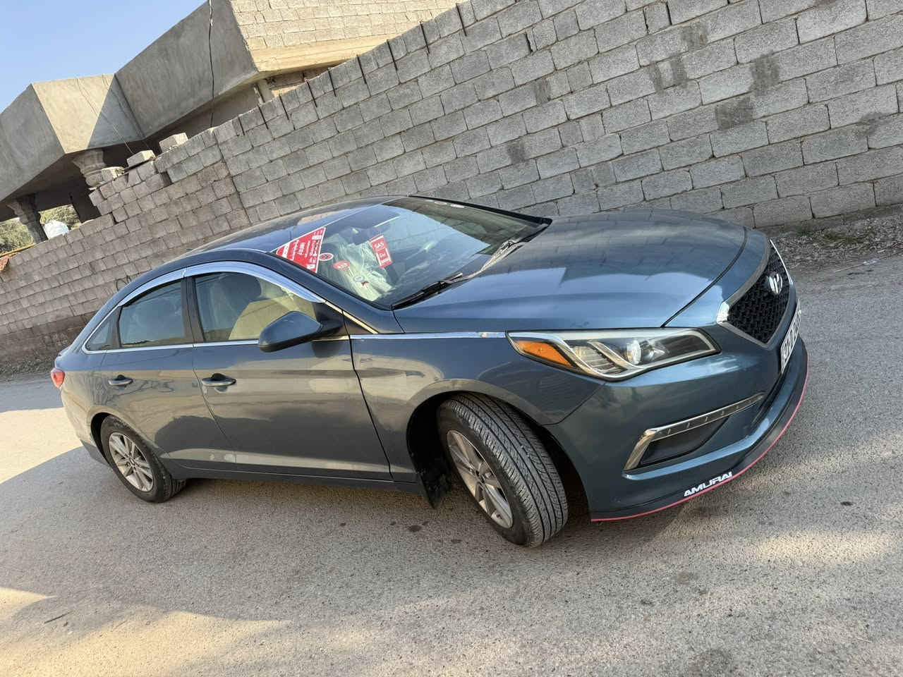 يالله سوناتا 2015 سياره جديده سعرها 109 قفل بدون عمله سعرها بلاش بيها قطعه وحده صبغ فقط بنيد بدون دواخل ابد وبيها شبر بالتكمه صبغ بشرط كير محرك صدر تخم تاير سياره جاهزه للاخير وجديده مال جناي رقم سلمانيه تحول ممباشر بالعافيه ع ياخذها بلا والله 
العنوان ديالى كنعان الشارع الرئيسي 
***********
يالله
