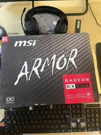RX 580 • 8GB • استخدام قليل