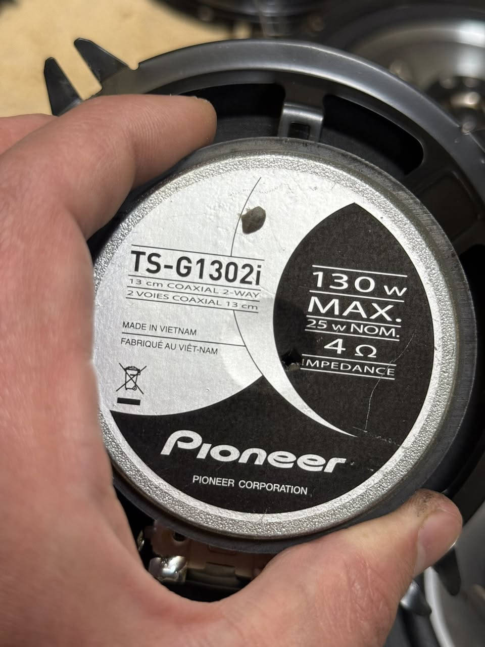 متوفر سماعات تفصيخ اصلي تشكيله💀🔊
يتوفر سماعات تفصيخ اصلي دائري حجم 6انج و5انج و4انج💀☠️

جميع الماركات الاصليه ونظافه 100‎%‎💀🔊🔊

تفاصيل اكثر بل فيديو ☠️💀يوجد توصيل لكافة المحافظات☠️🔊


**إذا كنت صاحب هذا الإعلان وتريد حذفه لأي سبب، رجاءا أرسل رسالة إلى الدعم الفني**