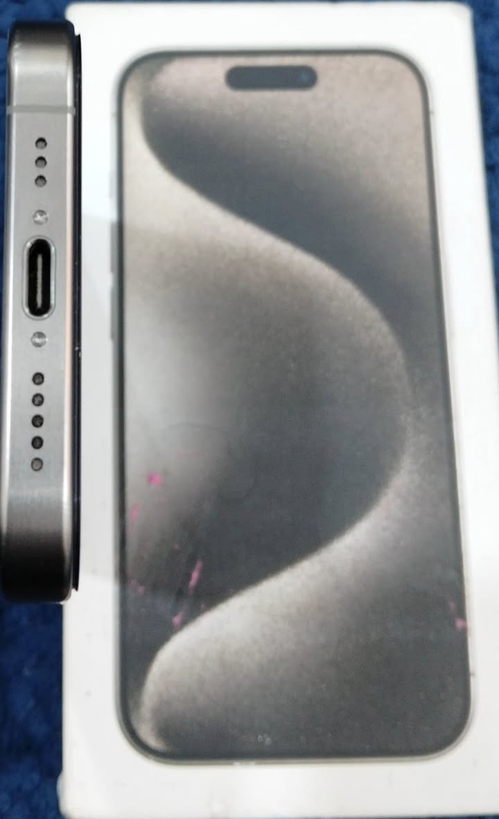 ايفون 15 برو شرق اوسط مكاني كربلاء سعره 800 قفل 
بس الظهر مفطور غير هالشي كول شي مابي غراضه كامله الاصليه مال الجهاز


**إذا كنت صاحب هذا الإعلان وتريد حذفه لأي سبب، رجاءا أرسل رسالة إلى الدعم الفني**