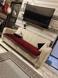 قنفة • ٦ مقاعد • بحاجة تنظيف