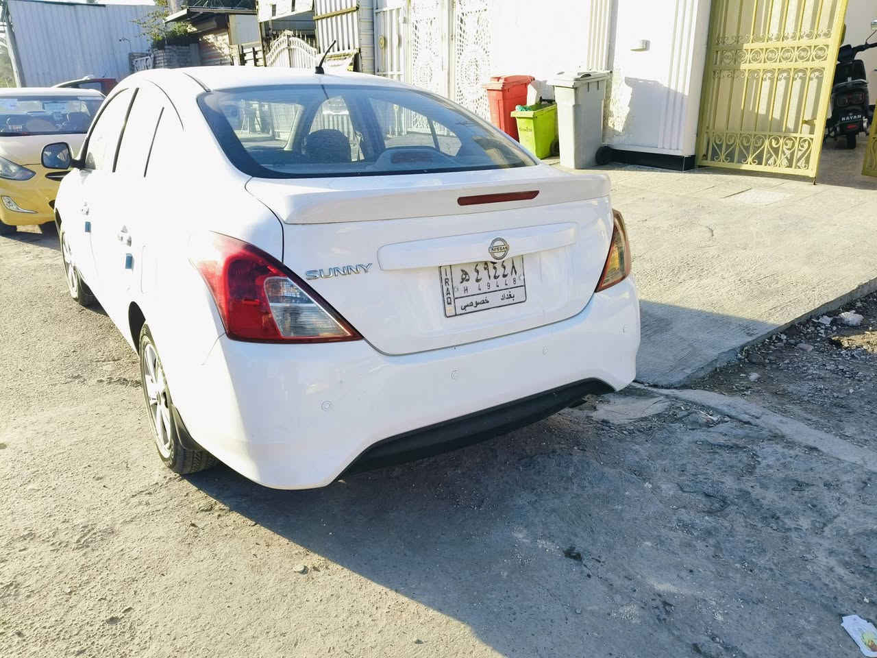 السلام عليكم:_
نيسان صني هندي بليته زركه موديل 2019 سياره لاصبغ ولاتبديل فقط بارد يم باب السايق وبارد ثاني صغير ممبين
كير محرك نظيفات و مكفولات ماشيه 68 الف كم
صدر كل جديد قبل شهر مبدله
 السياره مناقصها شي نهائيآ وتفويلتها كله محسن ودهن اصلي
السعر 107 وبيها مجال بسيط 
بغداد/البلديات
***********
