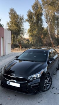 كيا فورتي 2021 ex اسود ميتاليك وارد امريكي بدون صبغ ماشية 64 الف رقم ا...